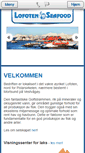 Mobile Screenshot of lofotenseafood.com